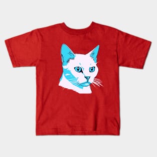 Vaporwave Cat Kids T-Shirt
